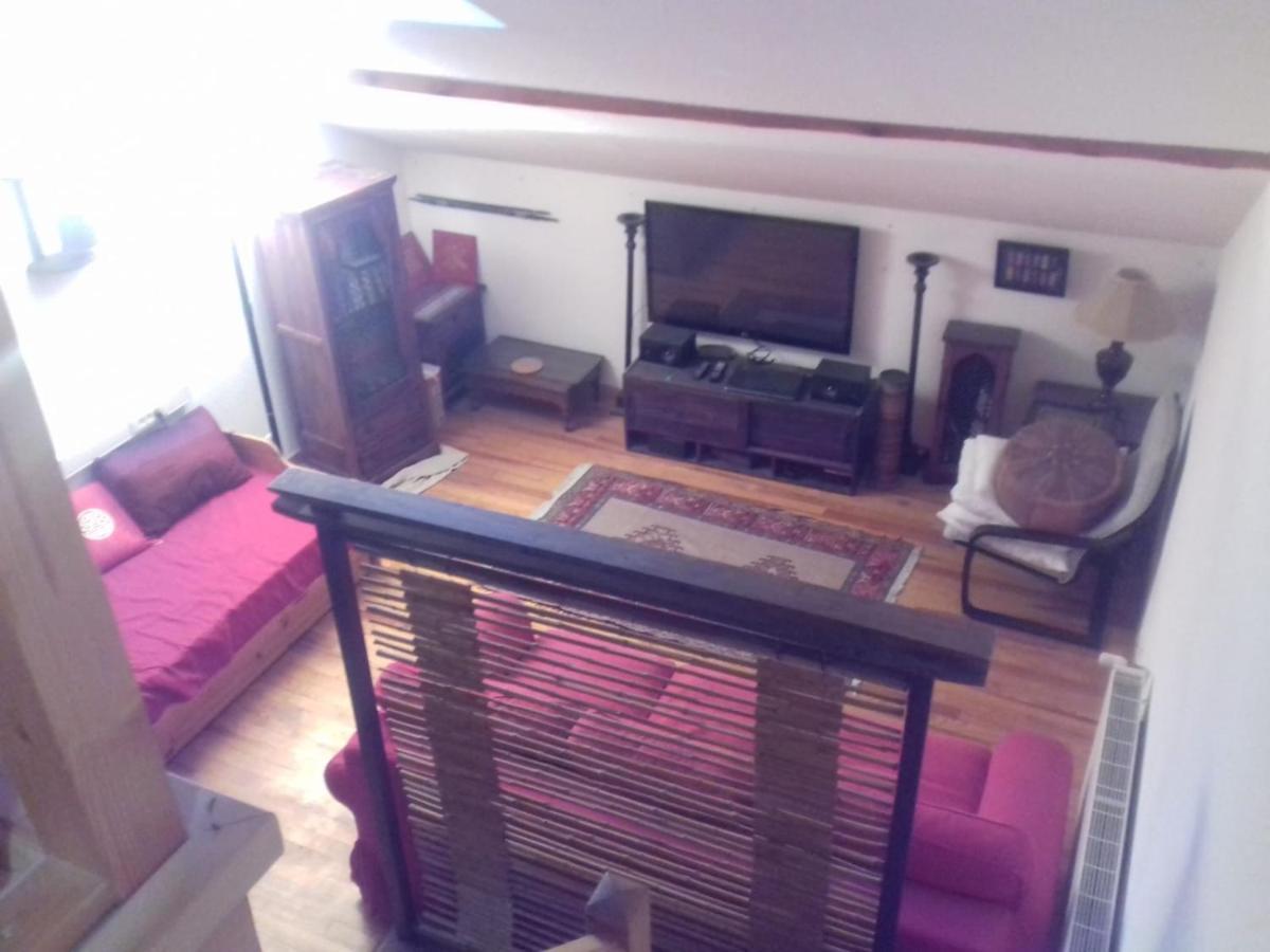 Appartement En Loft 50M2 Dans Maison Avec Chambre En Mezzanine Et Canapes Lits Dans Salon Saint-Pierre-de-Chartreuse Ngoại thất bức ảnh